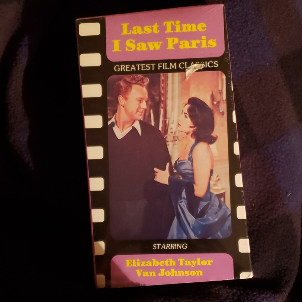 Elizabeth Taylor Classic VHS Movie